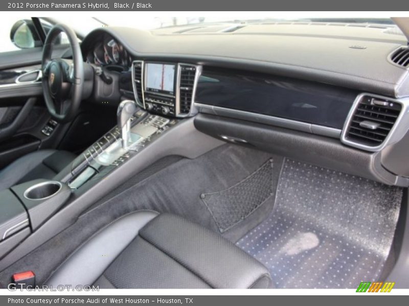 Black / Black 2012 Porsche Panamera S Hybrid