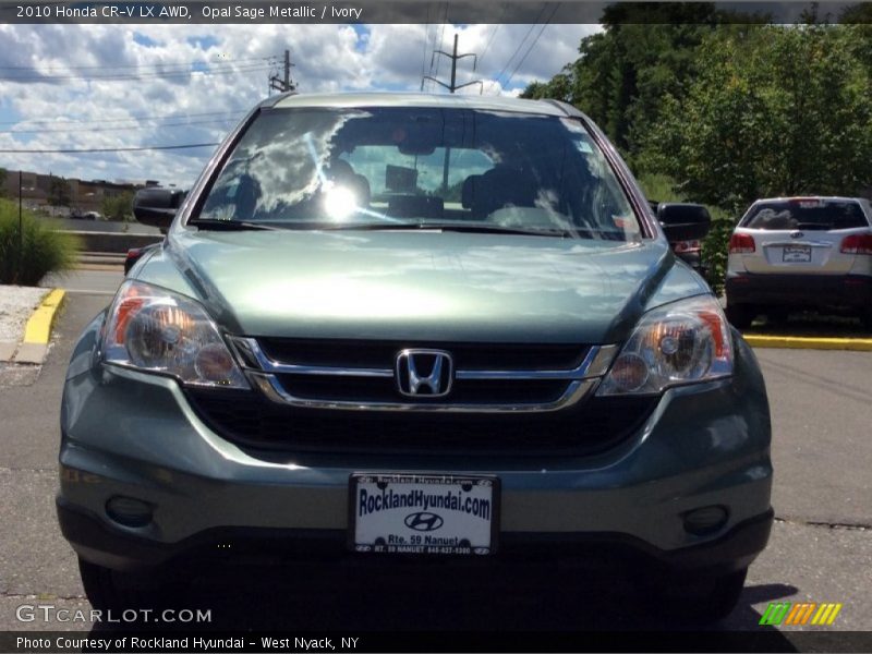 Opal Sage Metallic / Ivory 2010 Honda CR-V LX AWD