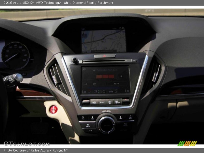 White Diamond Pearl / Parchment 2016 Acura MDX SH-AWD Technology