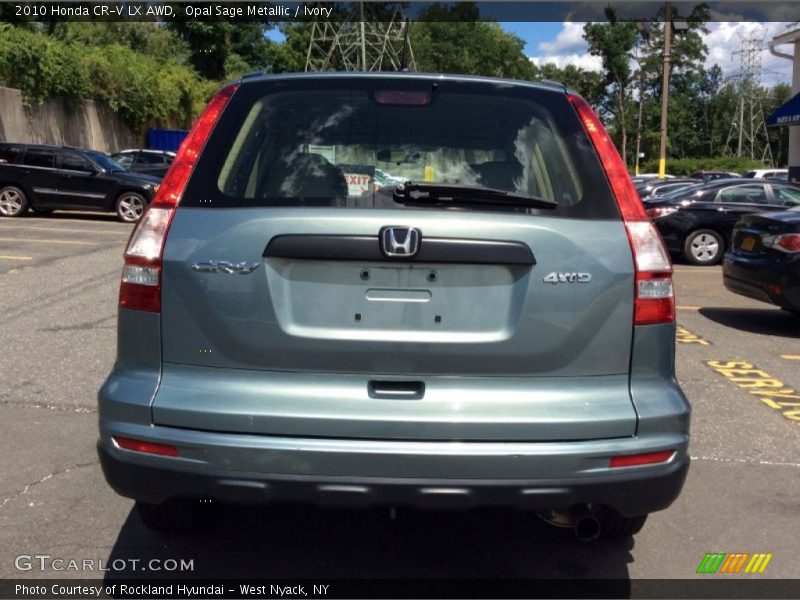 Opal Sage Metallic / Ivory 2010 Honda CR-V LX AWD