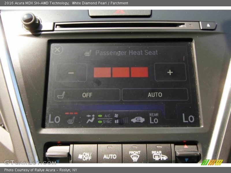 White Diamond Pearl / Parchment 2016 Acura MDX SH-AWD Technology