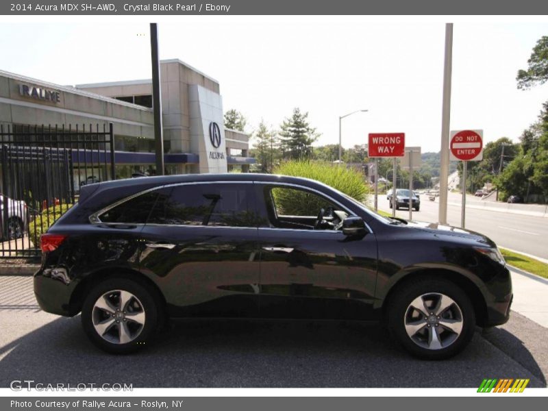 Crystal Black Pearl / Ebony 2014 Acura MDX SH-AWD