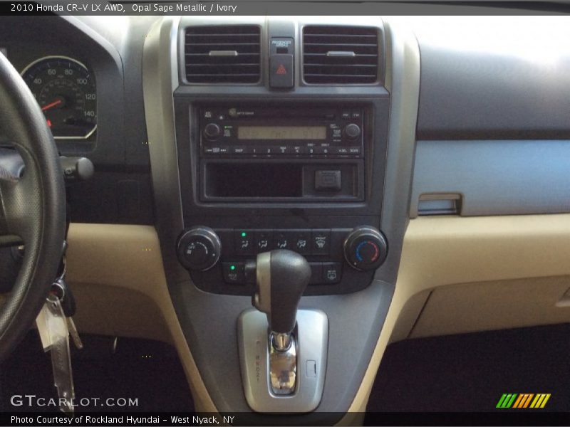 Opal Sage Metallic / Ivory 2010 Honda CR-V LX AWD