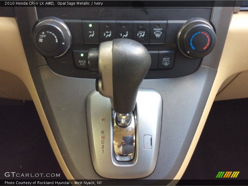 Opal Sage Metallic / Ivory 2010 Honda CR-V LX AWD