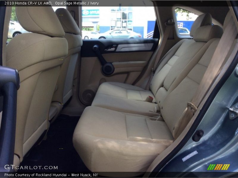 Opal Sage Metallic / Ivory 2010 Honda CR-V LX AWD