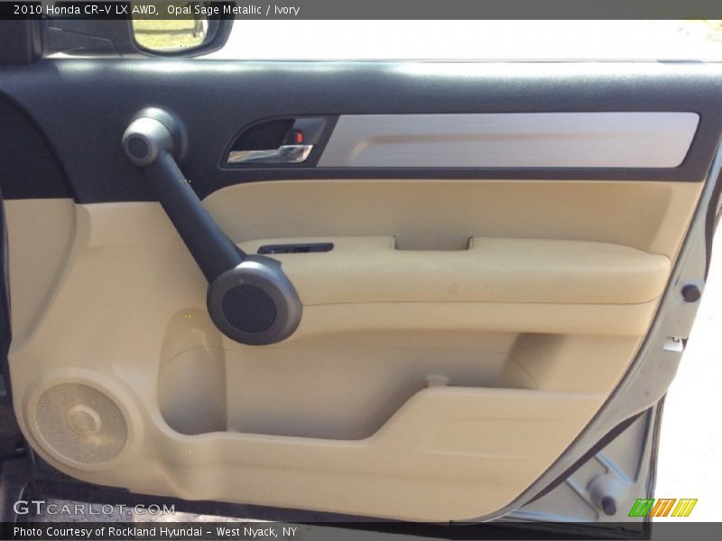 Opal Sage Metallic / Ivory 2010 Honda CR-V LX AWD