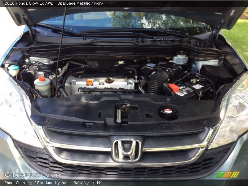 Opal Sage Metallic / Ivory 2010 Honda CR-V LX AWD