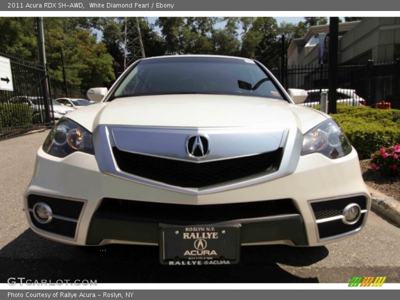 White Diamond Pearl / Ebony 2011 Acura RDX SH-AWD