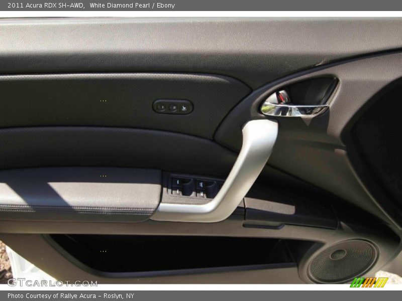 White Diamond Pearl / Ebony 2011 Acura RDX SH-AWD