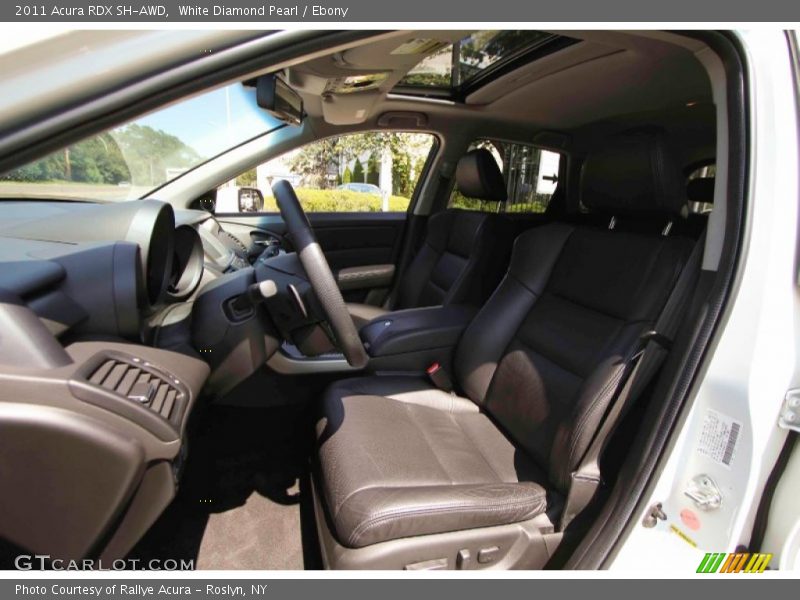 White Diamond Pearl / Ebony 2011 Acura RDX SH-AWD