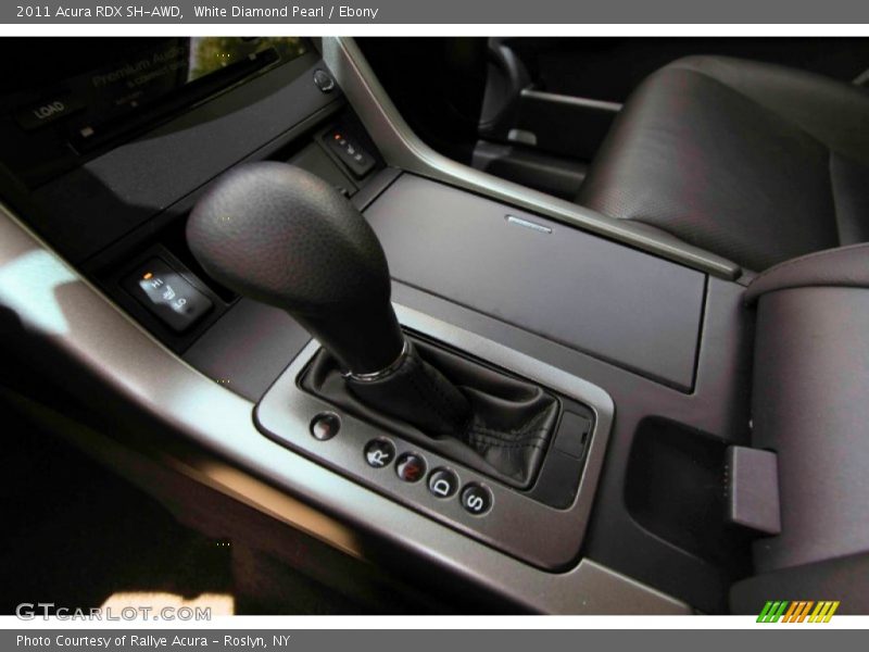 White Diamond Pearl / Ebony 2011 Acura RDX SH-AWD