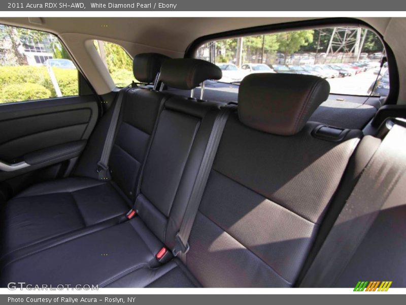 White Diamond Pearl / Ebony 2011 Acura RDX SH-AWD