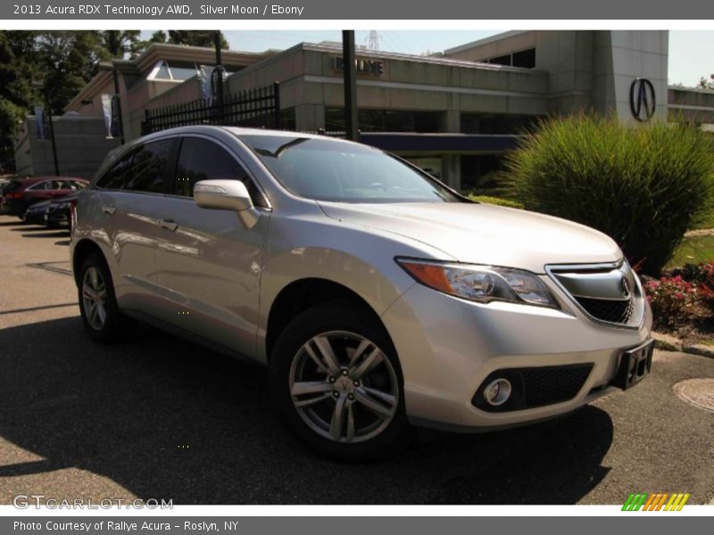 Silver Moon / Ebony 2013 Acura RDX Technology AWD