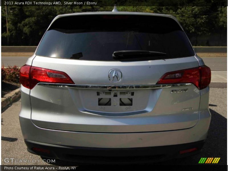 Silver Moon / Ebony 2013 Acura RDX Technology AWD