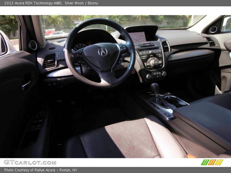 Silver Moon / Ebony 2013 Acura RDX Technology AWD