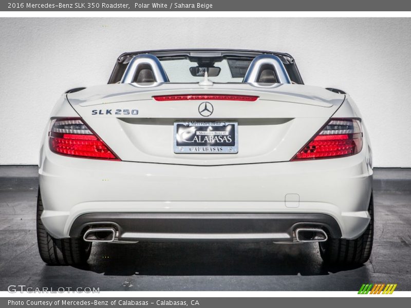 Polar White / Sahara Beige 2016 Mercedes-Benz SLK 350 Roadster