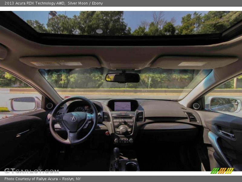 Silver Moon / Ebony 2013 Acura RDX Technology AWD