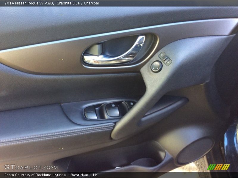 Graphite Blue / Charcoal 2014 Nissan Rogue SV AWD