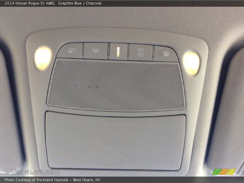 Graphite Blue / Charcoal 2014 Nissan Rogue SV AWD