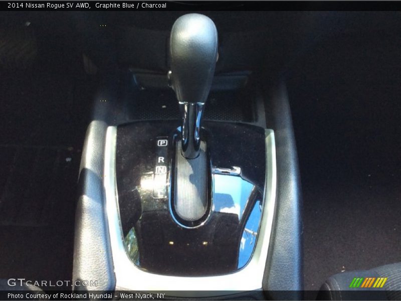 Graphite Blue / Charcoal 2014 Nissan Rogue SV AWD