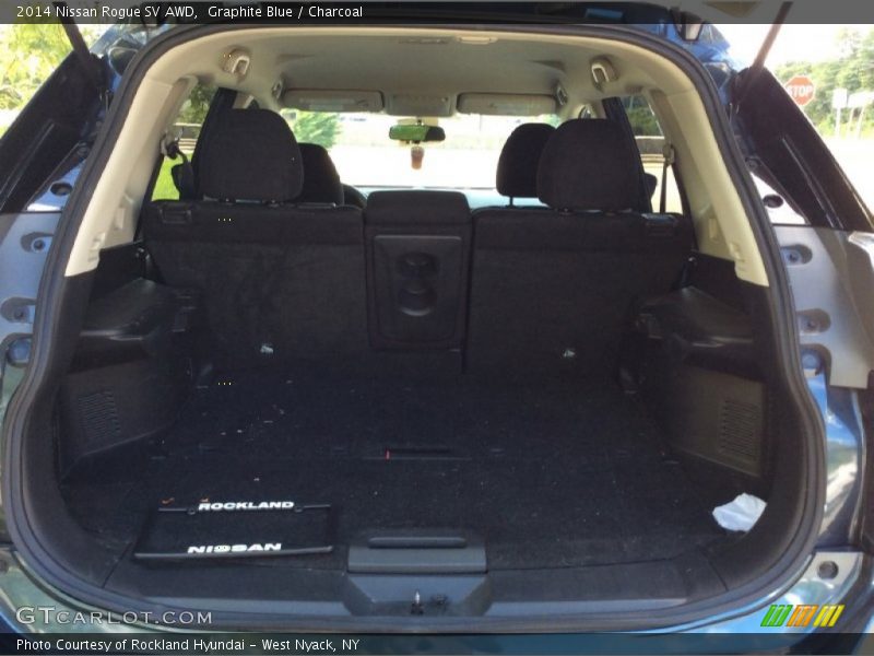 Graphite Blue / Charcoal 2014 Nissan Rogue SV AWD