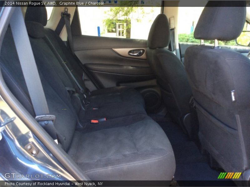Graphite Blue / Charcoal 2014 Nissan Rogue SV AWD