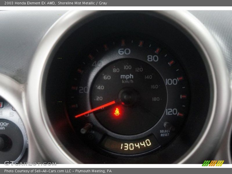 Shoreline Mist Metallic / Gray 2003 Honda Element EX AWD