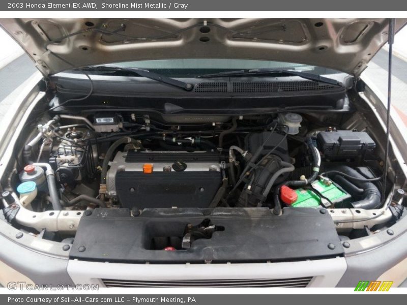 Shoreline Mist Metallic / Gray 2003 Honda Element EX AWD