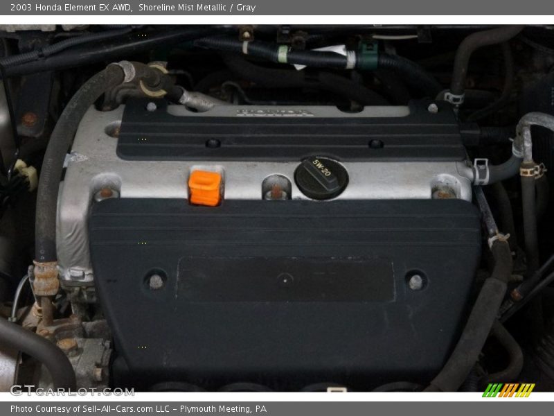 Shoreline Mist Metallic / Gray 2003 Honda Element EX AWD