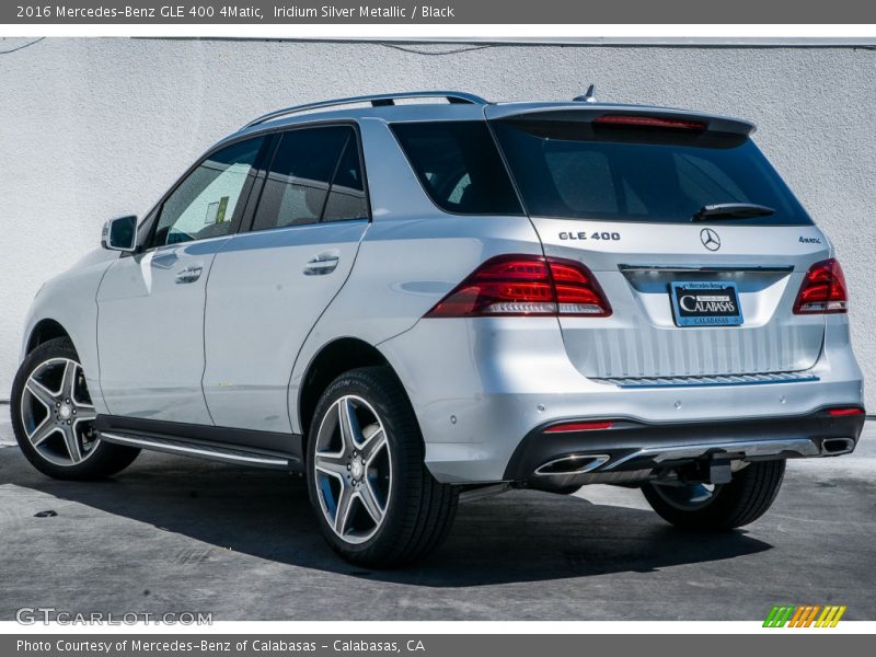 Iridium Silver Metallic / Black 2016 Mercedes-Benz GLE 400 4Matic