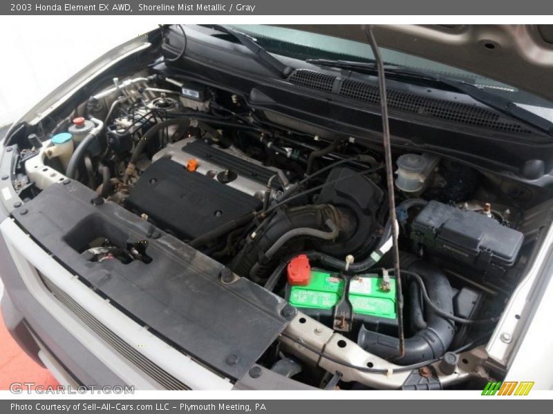 Shoreline Mist Metallic / Gray 2003 Honda Element EX AWD