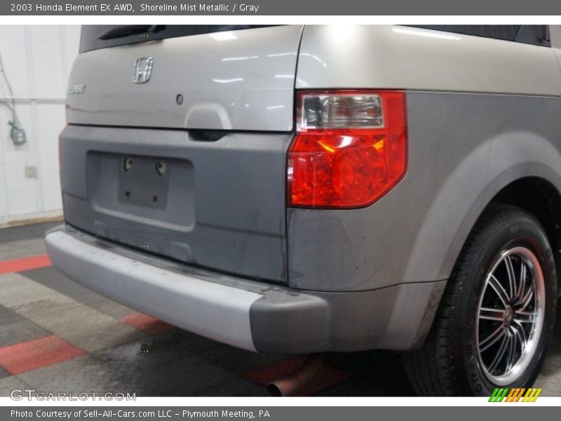 Shoreline Mist Metallic / Gray 2003 Honda Element EX AWD