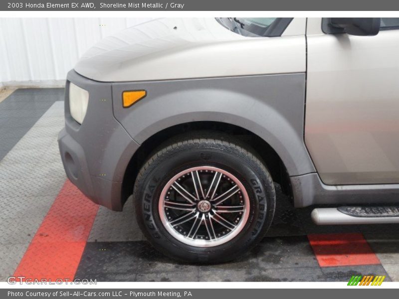 Shoreline Mist Metallic / Gray 2003 Honda Element EX AWD