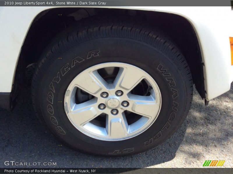 Stone White / Dark Slate Gray 2010 Jeep Liberty Sport 4x4