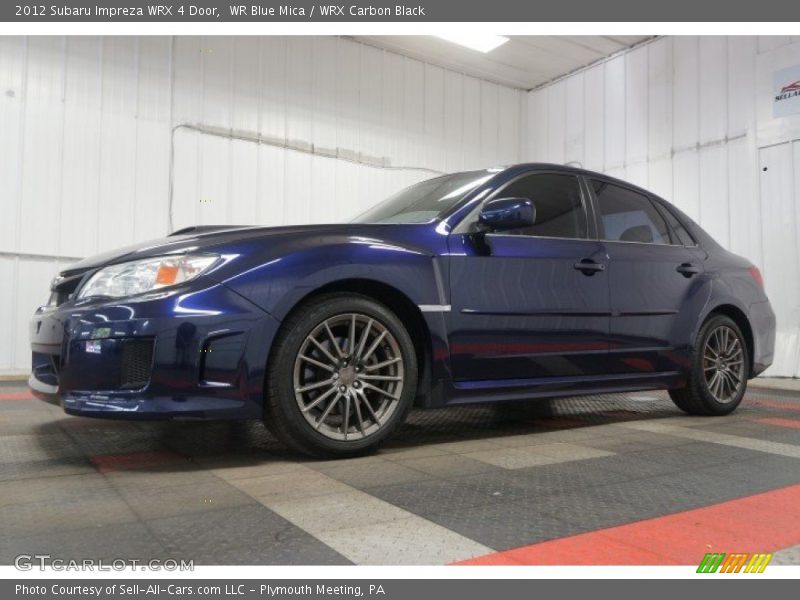 WR Blue Mica / WRX Carbon Black 2012 Subaru Impreza WRX 4 Door
