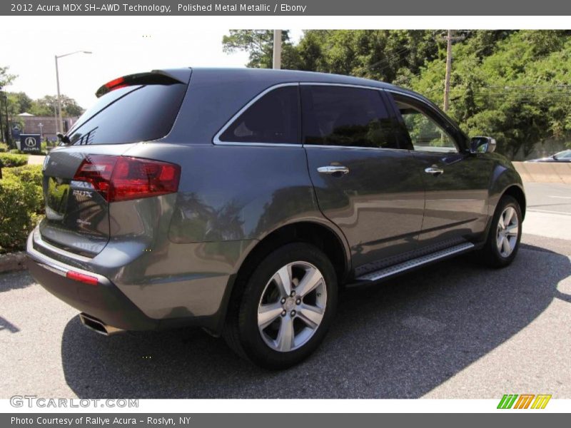 Polished Metal Metallic / Ebony 2012 Acura MDX SH-AWD Technology