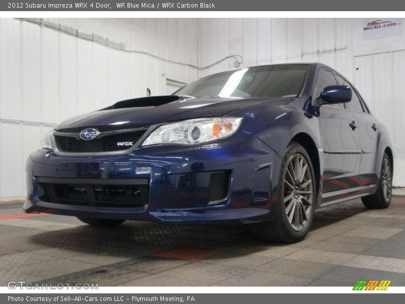 WR Blue Mica / WRX Carbon Black 2012 Subaru Impreza WRX 4 Door