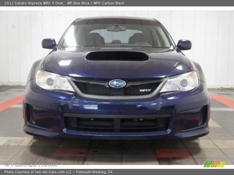 WR Blue Mica / WRX Carbon Black 2012 Subaru Impreza WRX 4 Door