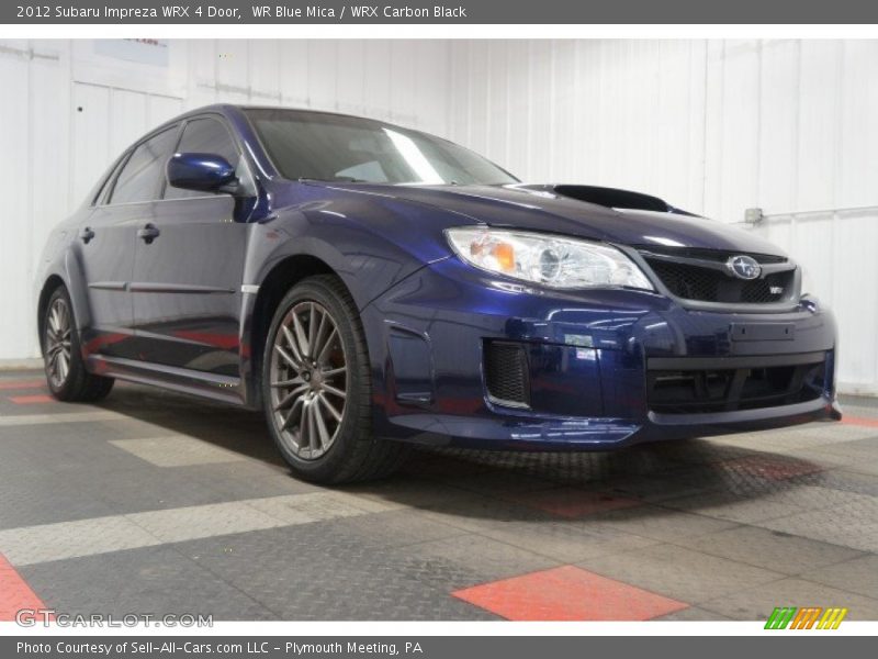 WR Blue Mica / WRX Carbon Black 2012 Subaru Impreza WRX 4 Door