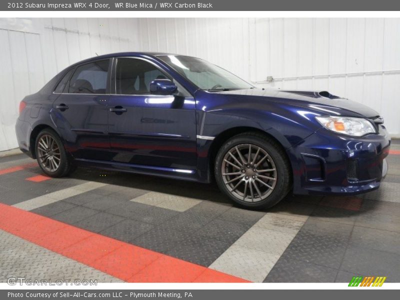 WR Blue Mica / WRX Carbon Black 2012 Subaru Impreza WRX 4 Door