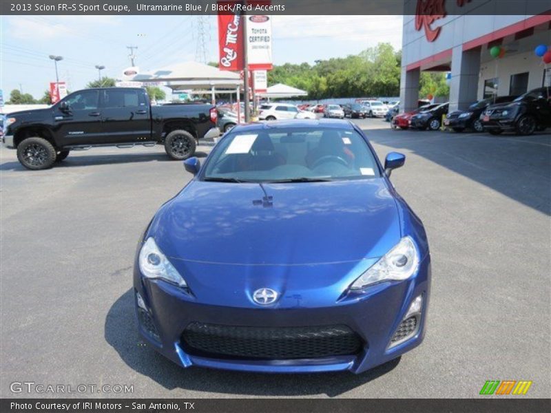 Ultramarine Blue / Black/Red Accents 2013 Scion FR-S Sport Coupe