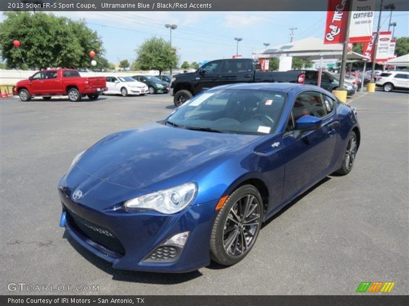 Ultramarine Blue / Black/Red Accents 2013 Scion FR-S Sport Coupe