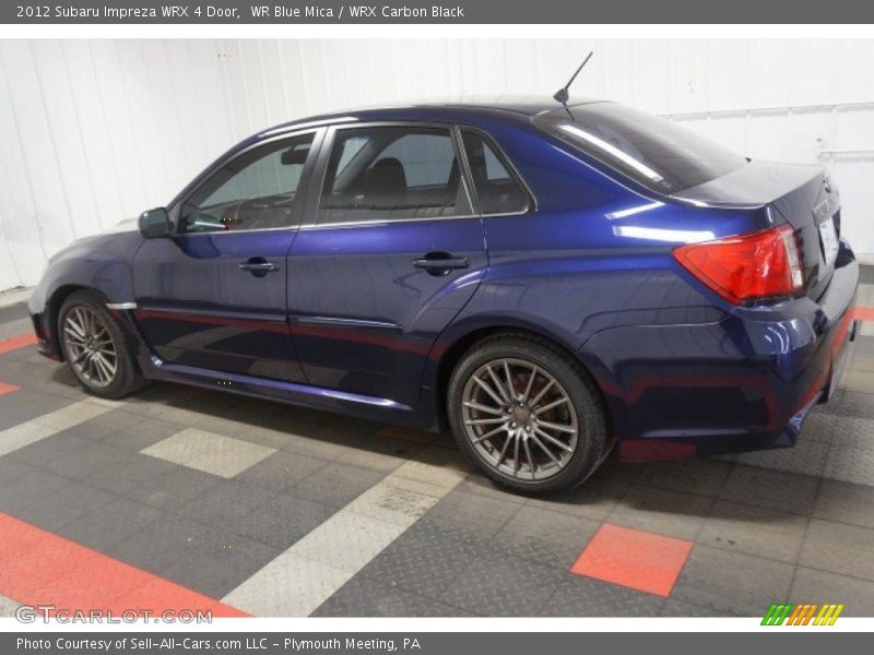 WR Blue Mica / WRX Carbon Black 2012 Subaru Impreza WRX 4 Door
