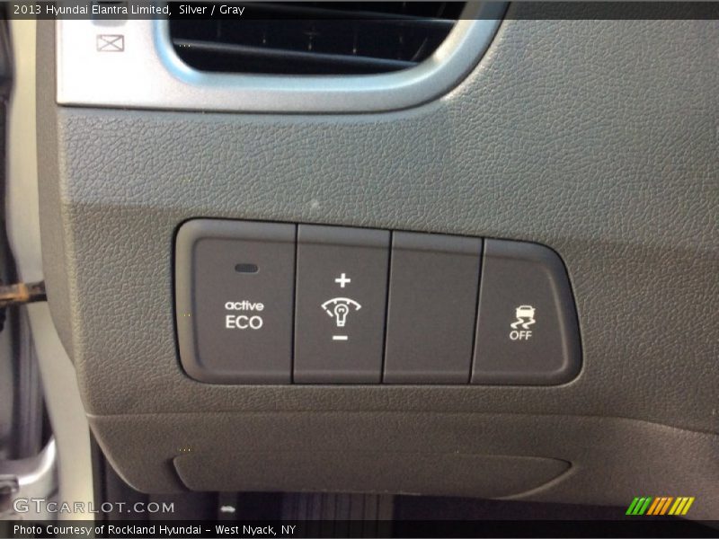 Silver / Gray 2013 Hyundai Elantra Limited