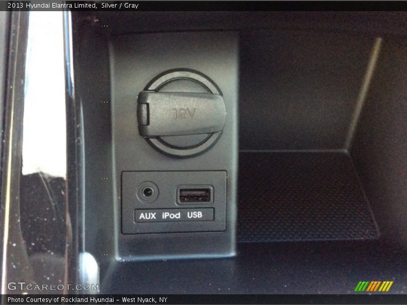 Silver / Gray 2013 Hyundai Elantra Limited