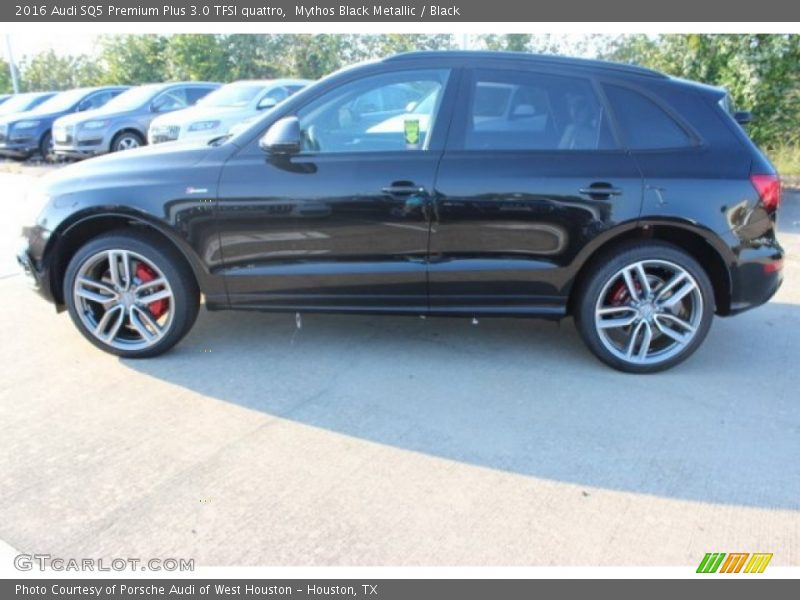 Mythos Black Metallic / Black 2016 Audi SQ5 Premium Plus 3.0 TFSI quattro