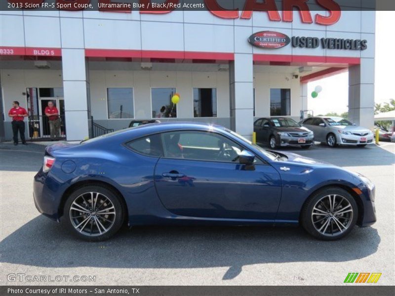 Ultramarine Blue / Black/Red Accents 2013 Scion FR-S Sport Coupe