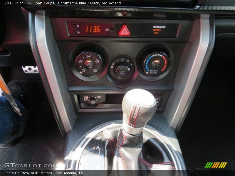 Ultramarine Blue / Black/Red Accents 2013 Scion FR-S Sport Coupe