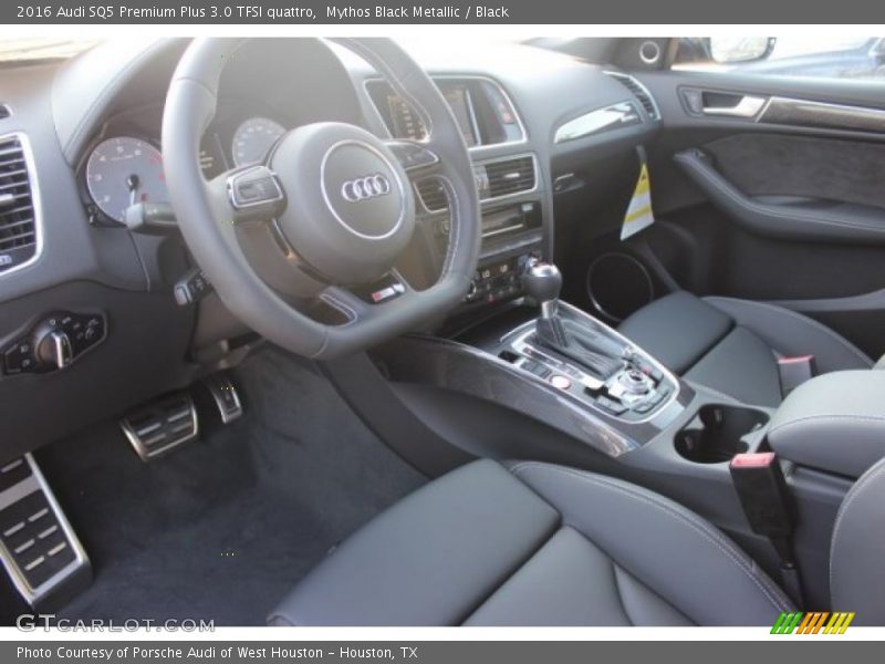 Mythos Black Metallic / Black 2016 Audi SQ5 Premium Plus 3.0 TFSI quattro