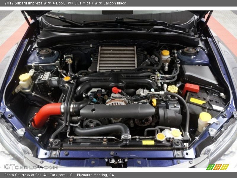 WR Blue Mica / WRX Carbon Black 2012 Subaru Impreza WRX 4 Door